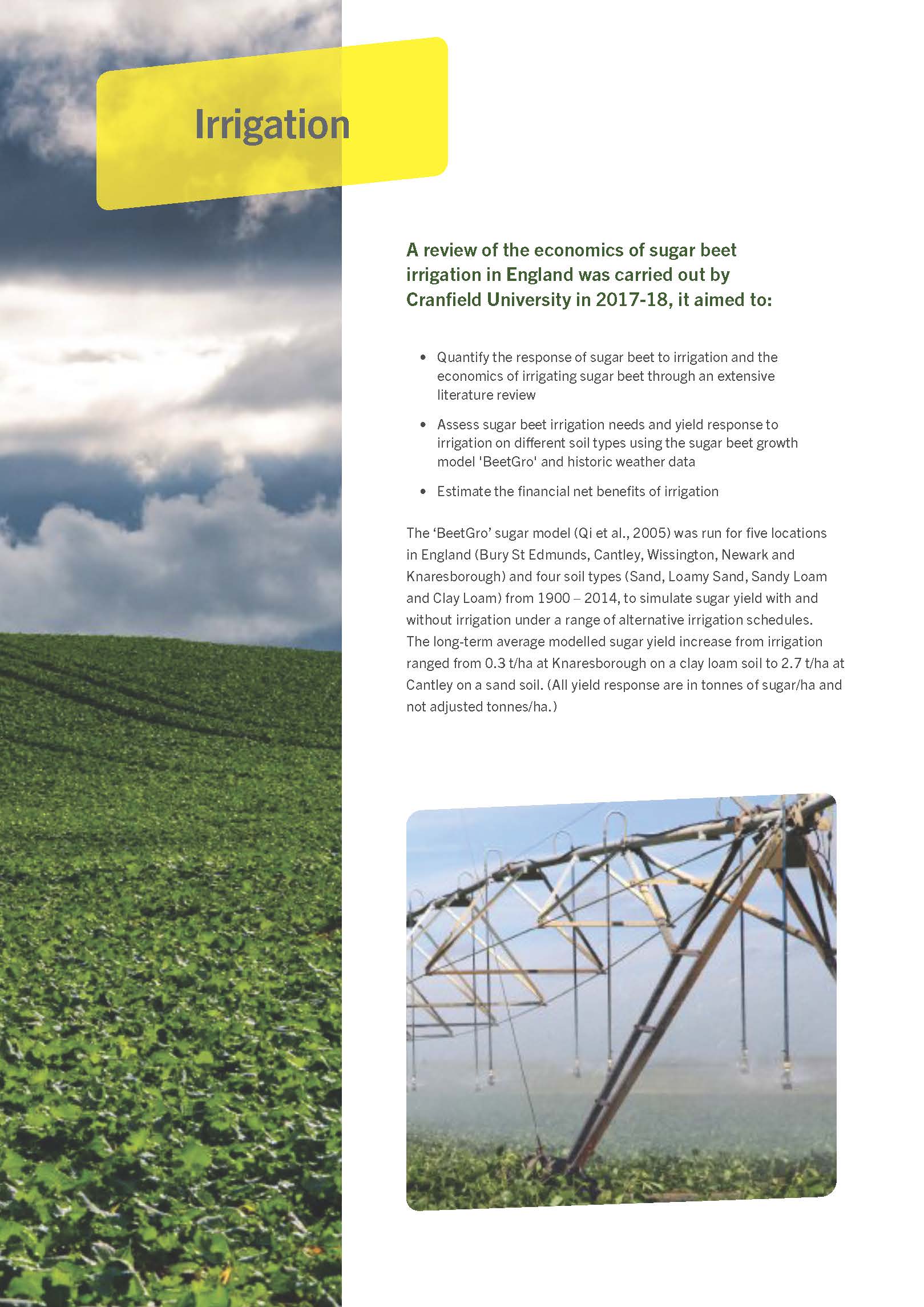 Reference Book - Irrigation