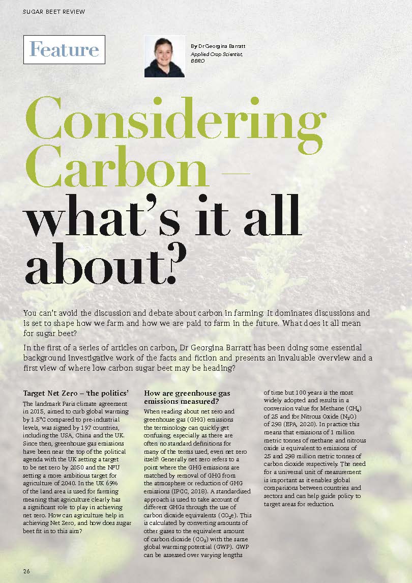 21 Sept Considering Carbon